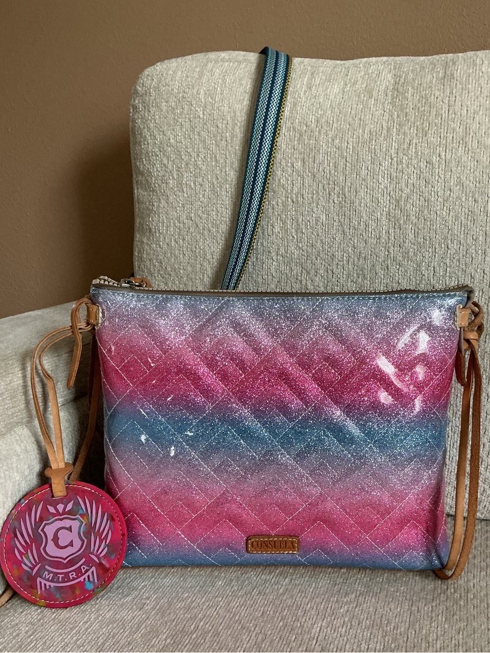 Consuela Downtown Crossbody in the “Nico” print